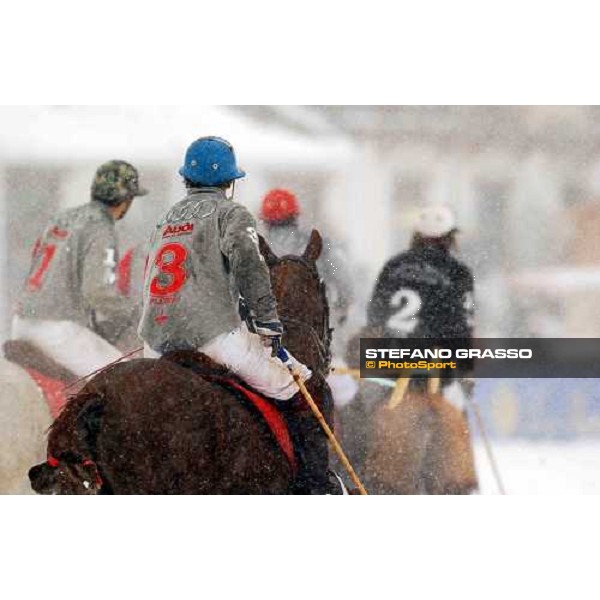 Cortina winter polo Cup 2004 Lake of Misurina febr. 21 2004 ph.Stefano Grasso