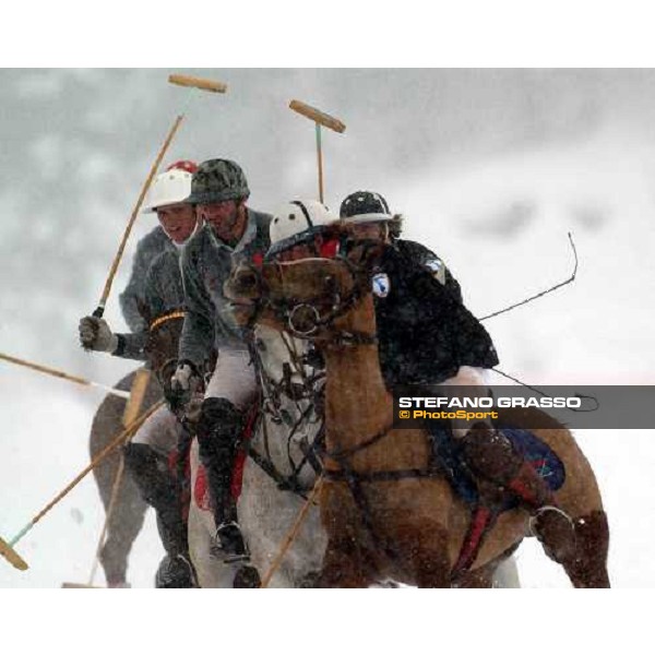 Cortina winter polo Cup 2004 Lake of Misurina febr. 21 2004 ph.Stefano Grasso