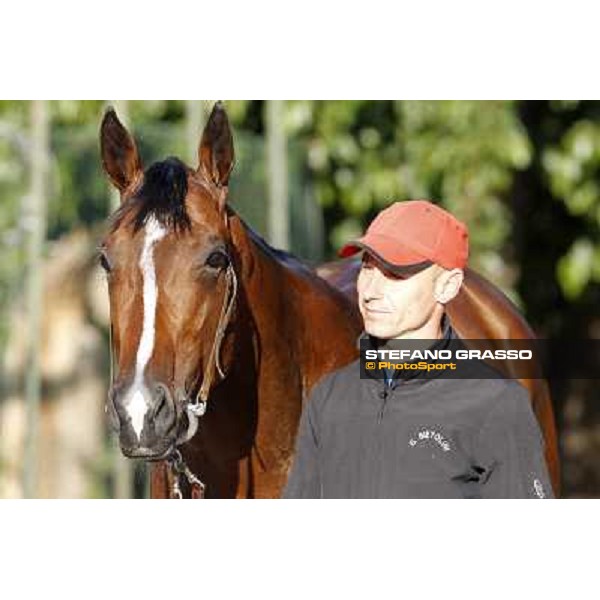 A morning with Gianluca,Gabriele,Luciano Bietolini and Real Solution preparing for the Derby ! Rome - Capannelle training center, 15th may 2012 ph.Stefano Grasso