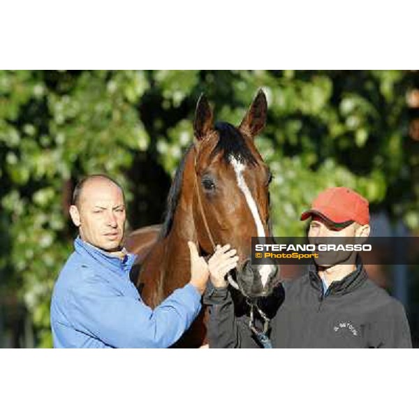 A morning with Gianluca,Gabriele,Luciano Bietolini and Real Solution preparing for the Derby ! Rome - Capannelle training center, 15th may 2012 ph.Stefano Grasso