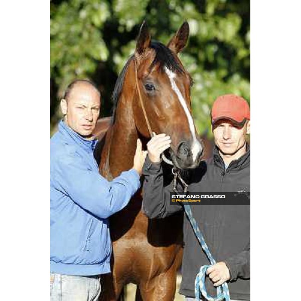 A morning with Gianluca,Gabriele,Luciano Bietolini and Real Solution preparing for the Derby ! Rome - Capannelle training center, 15th may 2012 ph.Stefano Grasso