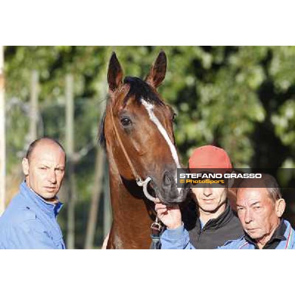 A morning with Gianluca,Gabriele,Luciano Bietolini and Real Solution preparing for the Derby ! Rome - Capannelle training center, 15th may 2012 ph.Stefano Grasso