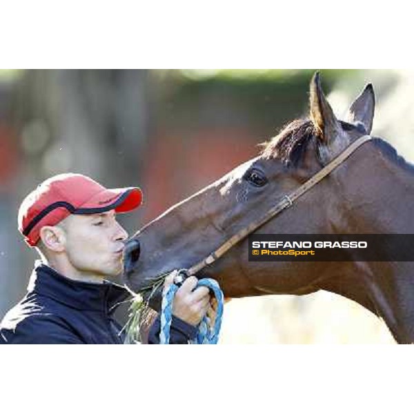 A morning with Gianluca,Gabriele,Luciano Bietolini and Real Solution preparing for the Derby ! Rome - Capannelle training center, 15th may 2012 ph.Stefano Grasso