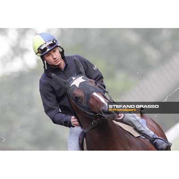 A morning with Gianluca,Gabriele,Luciano Bietolini and Real Solution preparing for the Derby ! Rome - Capannelle training center, 15th may 2012 ph.Stefano Grasso