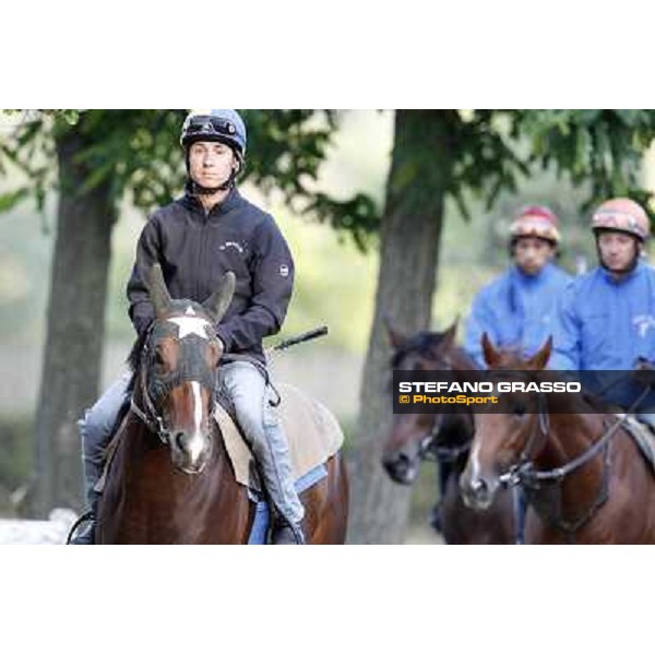 A morning with Gianluca,Gabriele,Luciano Bietolini and Real Solution preparing for the Derby ! Rome - Capannelle training center, 15th may 2012 ph.Stefano Grasso