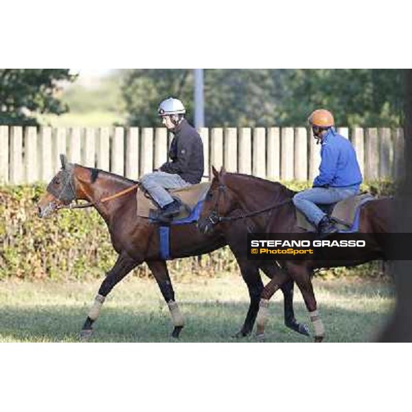 A morning with Gianluca,Gabriele,Luciano Bietolini and Real Solution preparing for the Derby ! Rome - Capannelle training center, 15th may 2012 ph.Stefano Grasso