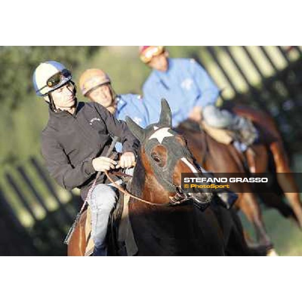 A morning with Gianluca,Gabriele,Luciano Bietolini and Real Solution preparing for the Derby ! Rome - Capannelle training center, 15th may 2012 ph.Stefano Grasso