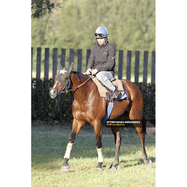 A morning with Gianluca,Gabriele,Luciano Bietolini and Real Solution preparing for the Derby ! Rome - Capannelle training center, 15th may 2012 ph.Stefano Grasso