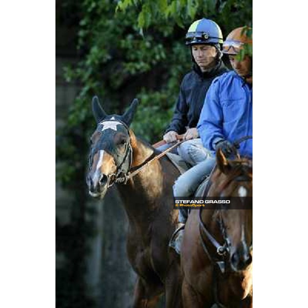 A morning with Gianluca,Gabriele,Luciano Bietolini and Real Solution preparing for the Derby ! Rome - Capannelle training center, 15th may 2012 ph.Stefano Grasso