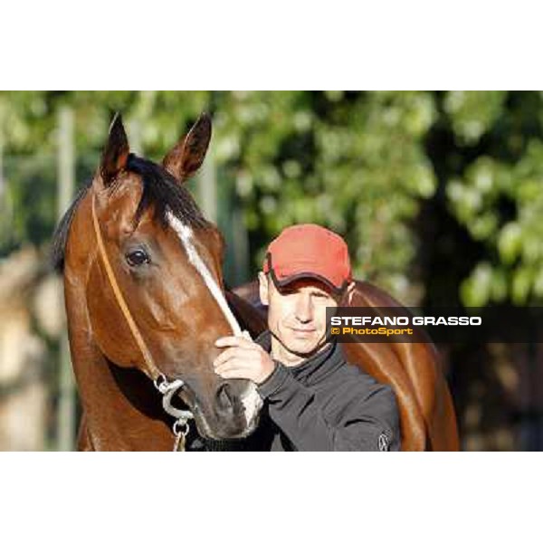 A morning with Gianluca,Gabriele,Luciano Bietolini and Real Solution preparing for the Derby ! Rome - Capannelle training center, 15th may 2012 ph.Stefano Grasso