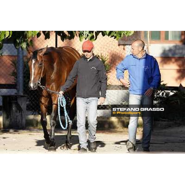 A morning with Gianluca,Gabriele,Luciano Bietolini and Real Solution preparing for the Derby ! Rome - Capannelle training center, 15th may 2012 ph.Stefano Grasso