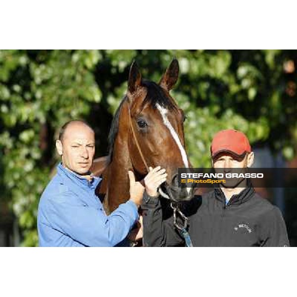 A morning with Gianluca,Gabriele,Luciano Bietolini and Real Solution preparing for the Derby ! Rome - Capannelle training center, 15th may 2012 ph.Stefano Grasso