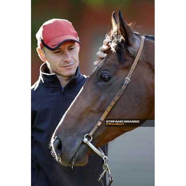 A morning with Gianluca,Gabriele,Luciano Bietolini and Real Solution preparing for the Derby ! Rome - Capannelle training center, 15th may 2012 ph.Stefano Grasso