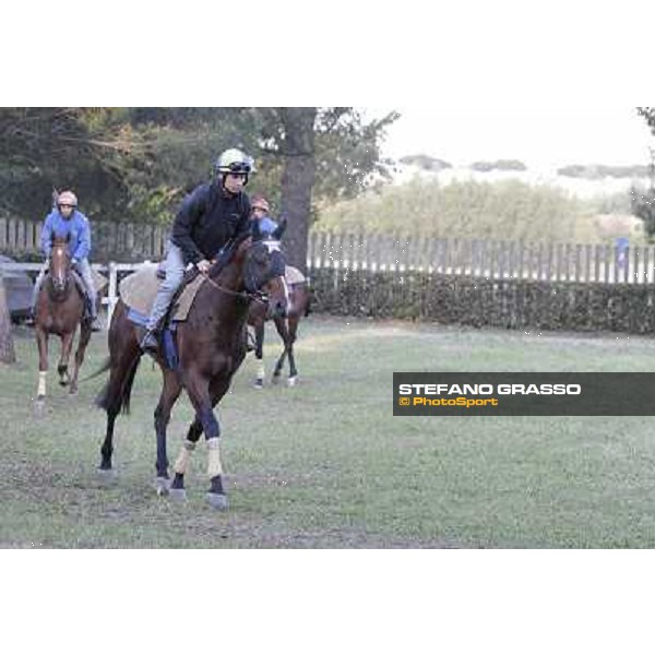 A morning with Gianluca,Gabriele,Luciano Bietolini and Real Solution preparing for the Derby ! Rome - Capannelle training center, 15th may 2012 ph.Stefano Grasso