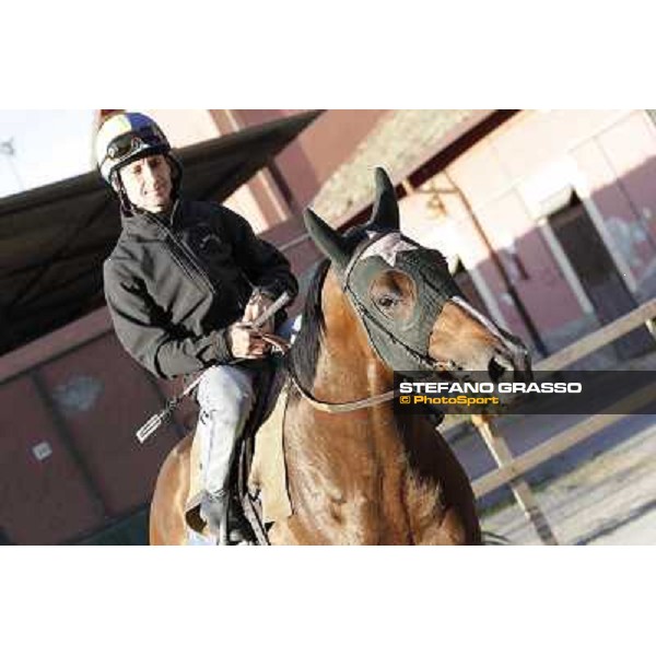 A morning with Gianluca,Gabriele,Luciano Bietolini and Real Solution preparing for the Derby ! Rome - Capannelle training center, 15th may 2012 ph.Stefano Grasso