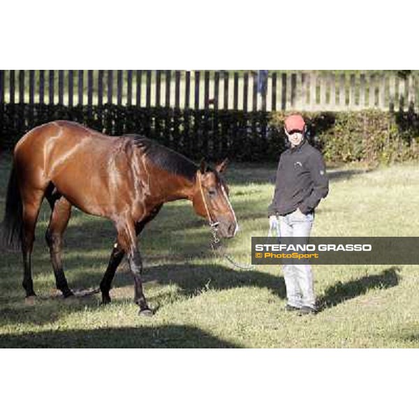 A morning with Gianluca,Gabriele,Luciano Bietolini and Real Solution preparing for the Derby ! Rome - Capannelle training center, 15th may 2012 ph.Stefano Grasso