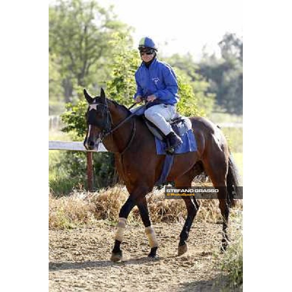 Gabriele Bietolini on Real Solution Rome - Capannelle training center, 18th may 2012 ph.Stefano Grasso