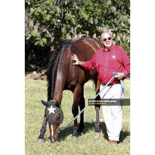 Mr.Kenneth L.Ramsey and Real Solution Rome - Capannelle training center, 18th may 2012 ph.Stefano Grasso