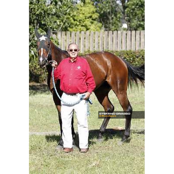 Mr.Kenneth L.Ramsey and Real Solution Rome - Capannelle training center, 18th may 2012 ph.Stefano Grasso