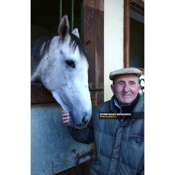 Luigi Camici and Groom Tesse, Italian Derby Winner 2004 Cisterna di Latina, 16th january 2005 ph. Stefano Grasso