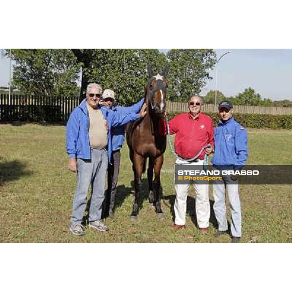 John D\'Amato,Gianluca Bietolini,Real Solution,Mr.Kenneth L.Ramsey and Gabriele Bietolini Rome - Capannelle training center, 18th may 2012 ph.Stefano Grasso