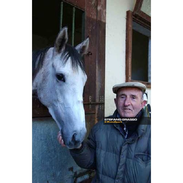 Luigi Camici and Groom Tesse, Italian Derby Winner 2004 Cisterna di Latina, 16th january 2005 ph. Stefano Grasso