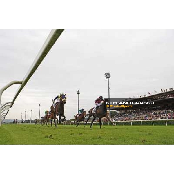 Robert Havlin on Feuerblitz wins the 129° Derby Italiano Better Roma - Capannelle racecourse, 20th may 2012 ph.Stefano Grasso