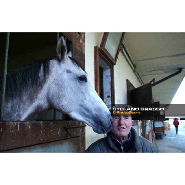 Luigi Camici and Groom Tesse, Italian Derby Winner 2004 Cisterna di Latina, 16th january 2005 ph. Stefano Grasso