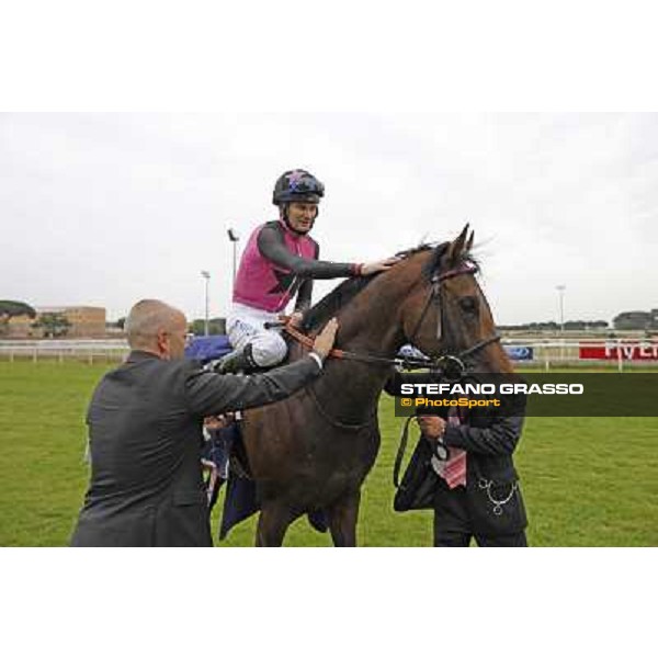 The winning connection of Feuerblitz after winning the race 129° Derby Italiano Better Roma - Capannelle racecourse, 20th may 2012 ph.Stefano Grasso