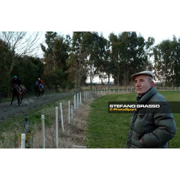 Luigi Camici at Ri-Ma Stud Cisterna di Latina, 16th january 2005 ph. Stefano Grasso