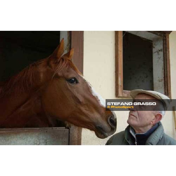 Luigi Camici at Ri-Ma Stud Cisterna di Latina, 16th january 2005 ph. Stefano Grasso