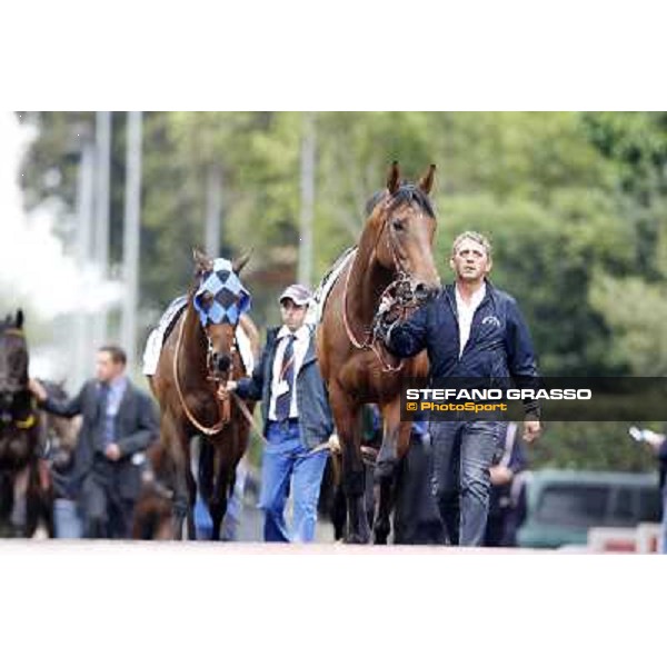 Vola e Va parades before the race 129° Derby Italiano Better Roma - Capannelle racecourse, 20th may 2012 ph.Stefano Grasso