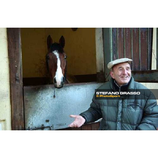 Luigi Camici at Ri-Ma Stud Cisterna di Latina, 16th january 2005 ph. Stefano Grasso