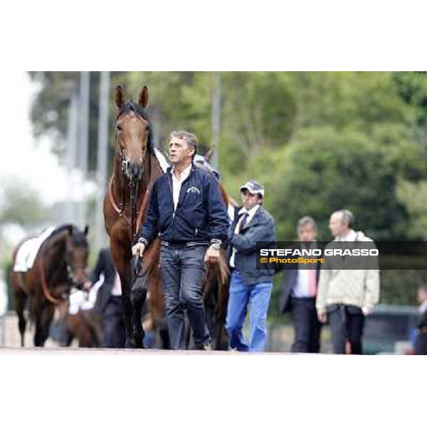 Vola e Va parades before the race 129° Derby Italiano Better Roma - Capannelle racecourse, 20th may 2012 ph.Stefano Grasso