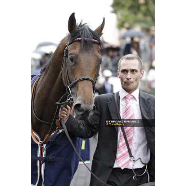 Feuerblitz after winning the 129° Derby Italiano Better Roma - Capannelle racecourse, 20th may 2012 ph.Stefano Grasso