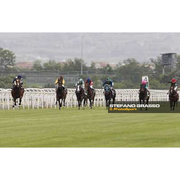 Jessica Marcialis on Wakeman goes to win the Premio Italian Ladies\' Race-Trofeo Wind Roma - Capannelle racecourse, 20th may 2012 ph.Stefano Grasso