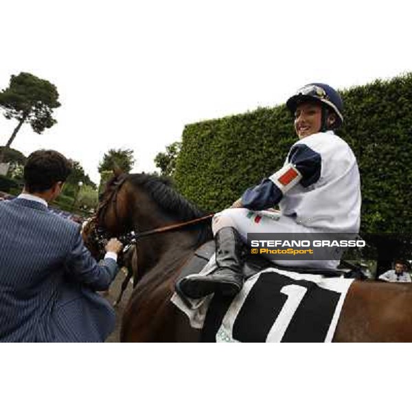 Jessica Marcialis and Wakeman Roma - Capannelle racecourse, 20th may 2012 ph.Stefano Grasso