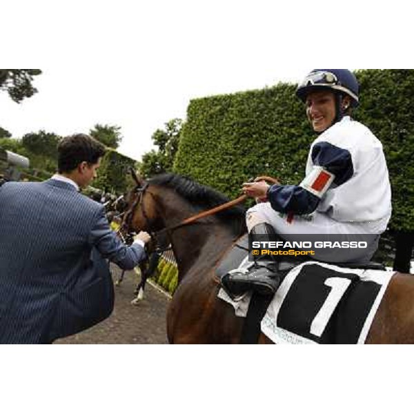 Jessica Marcialis and Wakeman Roma - Capannelle racecourse, 20th may 2012 ph.Stefano Grasso