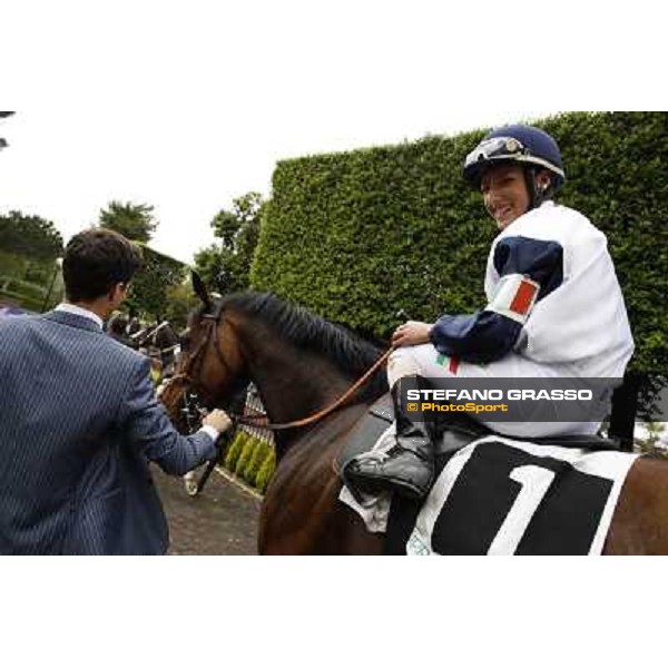 Jessica Marcialis and Wakeman Roma - Capannelle racecourse, 20th may 2012 ph.Stefano Grasso