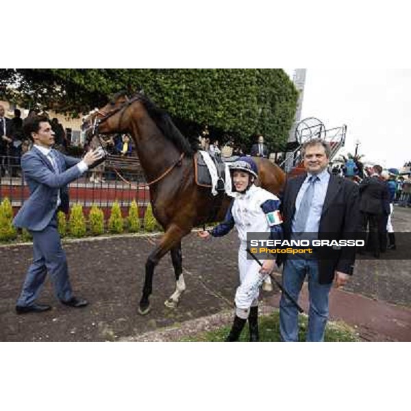 Jessica Marcialis and Wakeman Roma - Capannelle racecourse, 20th may 2012 ph.Stefano Grasso