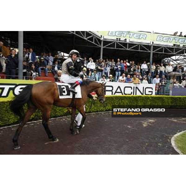 Frankie Dettori on Frankenstein Roma - Capannelle racecourse, 20th may 2012 ph.Stefano Grasso