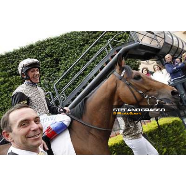 Frankie Dettori on Frankenstein Roma - Capannelle racecourse, 20th may 2012 ph.Stefano Grasso