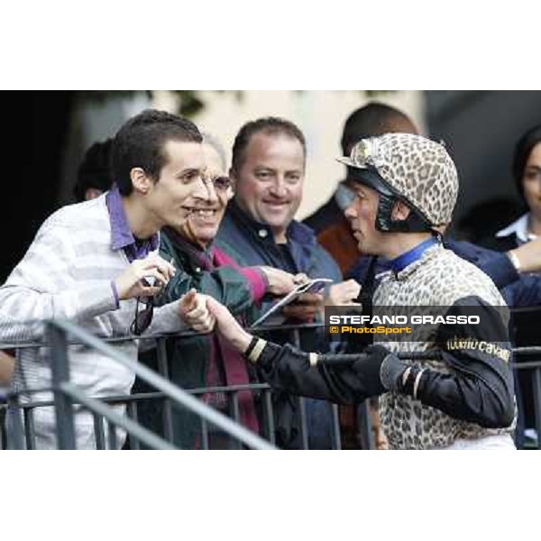 Frankie Dettori wearing Roberto Cavalli Roma - Capannelle racecourse, 20th may 2012 ph.Stefano Grasso