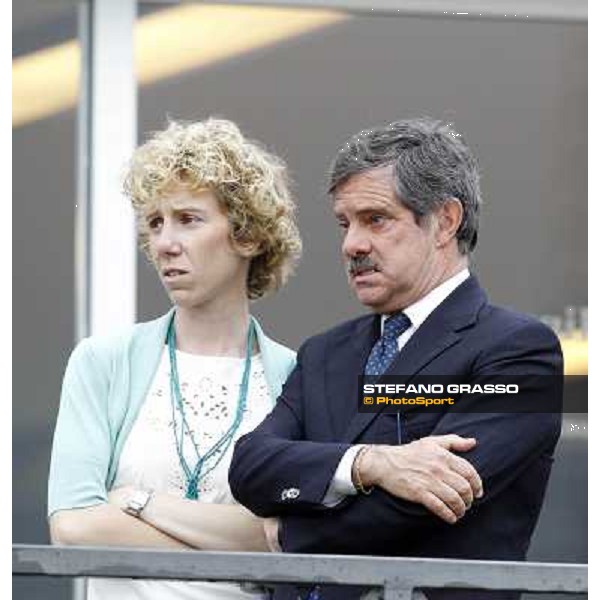 on.Mario Masini and Susanna Bordone Roma - Capannelle racecourse, 20th may 2012 ph.Stefano Grasso