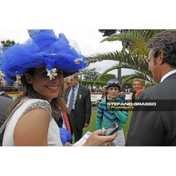 Sarah Nidoli, Dario Vargiu and Bruno Grizzetti Roma - Capannelle racecourse, 20th may 2012 ph.Stefano Grasso