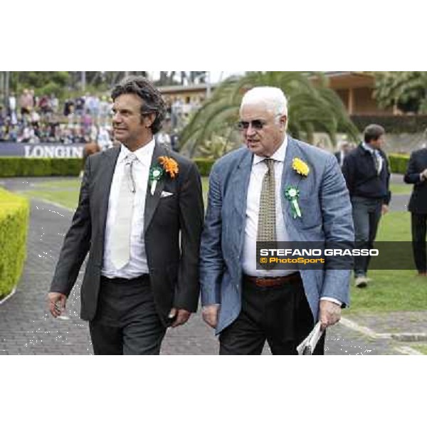 Fashion at the Derby Day - Bruno Grizzetti and Guido Bezzera Roma - Capannelle racecourse, 20th may 2012 ph.Stefano Grasso