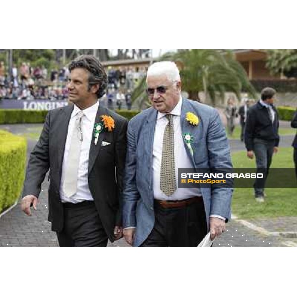 Fashion at the Derby Day - Bruno Grizzetti and Guido Bezzera Roma - Capannelle racecourse, 20th may 2012 ph.Stefano Grasso