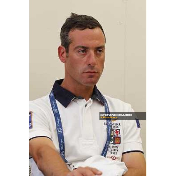 Luca Marziani Press conference of the Italian Team Roma - Villa Borghese - Piazza di Siena, 23rd may 2012 ph.Stefano Grasso