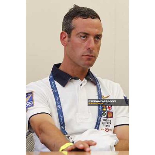 Luca Marziani Press conference of the Italian Team Roma - Villa Borghese - Piazza di Siena, 23rd may 2012 ph.Stefano Grasso