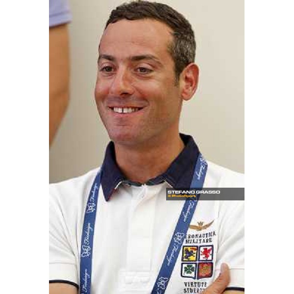 Luca Marziani Press conference of the Italian Team Roma - Villa Borghese - Piazza di Siena, 23rd may 2012 ph.Stefano Grasso